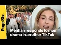 Lagu Meghan Trainor responds to mom drama in another TikTok