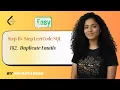 LeetCode 182 Duplicate Emails SQL Easy Problem Explained Step by Step