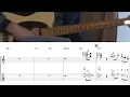 Julian Lage's Solo on C Blues - TAB