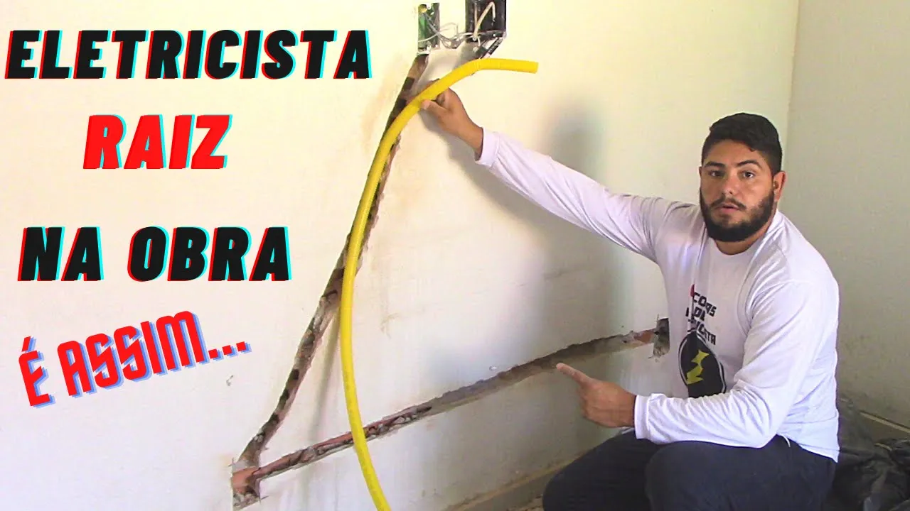 MOSTRE AO ELETRICISTA INICIANTE --dia a dia do eletricista ( electricista del día a día )