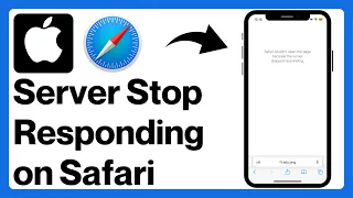 Fixed Safari Couldn T Open The Page Because The Server Stopped Responding On IPhone 2024 