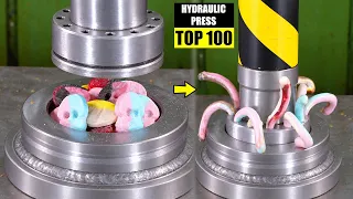 Crushing BUBS Candy Is Weirdly Satisfying | Best Hydraulic Press Moments