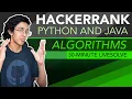 Hackerrank Java and Python Algorithms - 30-minute 7-question live-solve