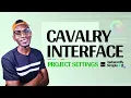 Cavalry Beginner Guide - Asset Panel Project Settings