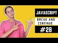 Break Continue Statement Explain in JavaScript JavaScript Course in Urdu