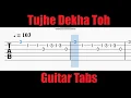 Download Lagu Tujhe Dekha Toh Guitar Tabs | SRK | DDLJ