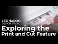 Print Cut with Leonardo Design Studio