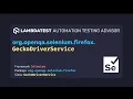 org openqa selenium firefox GeckoDriverService with example