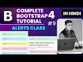 Bootstrap 4 Alerts Alerts Class in Bootstrap 4 Bootstrap 4 Tutorial in Hindi 9