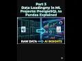 Part 3 How to Load data in ML Projects PostgreSQL to Pandas Explained