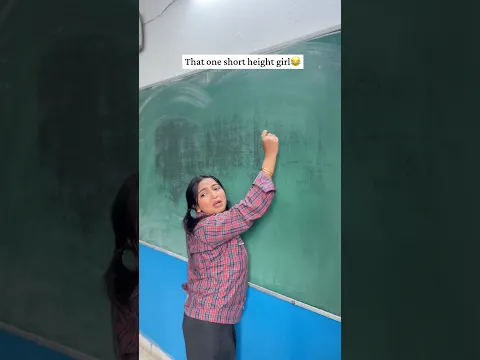 Short height girl in school 😂 #Shorts #Viral #school