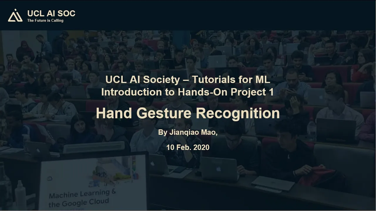 ML Turorial 5 - Hands-on Project: Hand Gesture Recognition System