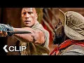 The EPIC Bazaar Fight Scene - JUMANJI: Welcome To The Jungle Clip (2017) The Rock, Kevin Hart