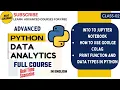 Class 2 - Full Python with Data Analytics Course Complete Guide for Beginners to Advanced