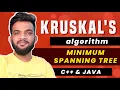 G-47 Kruskal s Algorithm - Minimum Spanning Tree