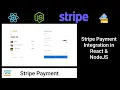Stripe Payment Integration In React Js and Node Js Stripe Payment In Hindi