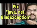 Fix java net BindException Address already in use bind exception in Java Socket Programming