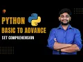 Set Comprehension Python Beginner to Advanced Python Tutorial