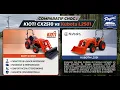 Distributions Payeur comparaison Kioti serie CK10 vs Kubota L2501