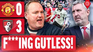 "I'M DONE!" | Andy Tate REACTS! | Manchester United 0-3 Bournemouth