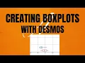 Creating a Boxplot with Desmos