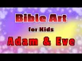 Bible Art for Children How to Draw Adam and Eve