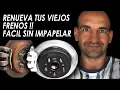 Lagu como pintar caliper y disco de freno oxidado facil sin empapelar