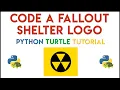 Python Turtle - Code a Fallout Shelter Logo Tutorial