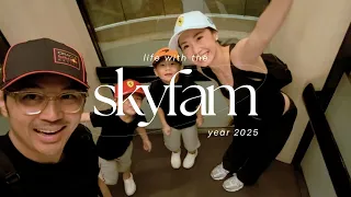 Our First F1 Race in Singapore (with Toddlers!), Insane Hotel Room view, Scott's Dream Come True