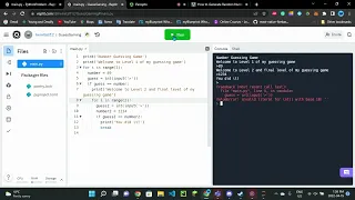 Python Exercises WITH DEBUGGING
