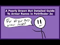 A Poorly Drawn But Detailed Guide to Armor Runes in Pathfinder 2e