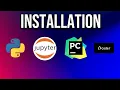 Installation of Python Jupyter Notebook Pycharm Python in Mobile Dcoder