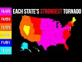 Each US State s Strongest Tornado