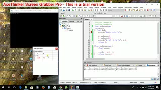 Using the Codeblocks debugger Part 2