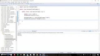 Using the DecimalFormat Object