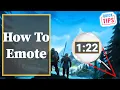Valheim - How To Emote
