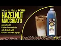 Iced Hazelnut Macchiato