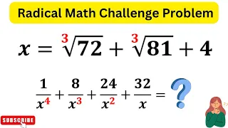 x cuberoot 72 cuberoot 81 4 Radical Math Challenge Simplification For Olympiad Success