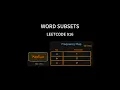 Word Subsets - Leetcode 916