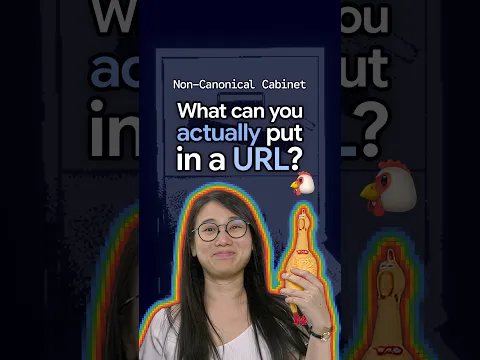 What can you actually put in a URL 🐔?