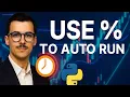 AlgoTrading Run code every X minutes operator in Python