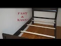 Bob s Discount Furniture Tremont Twin Bed Assembly Instructions How to Assemble Model TM100THF