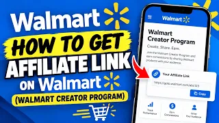 How to Create Affiliate Link on Walmart Products (Walmart Creator Program)