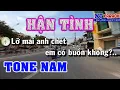 KARAOKE HẬN TÌNH TONE NAM - SÁNG TÁC: ANH BẰNG u0026 MẠC PHONG LINH | KARAOKE DU LỊCH