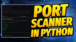 Python nmap Port Scanner BETTER THEN NMAP