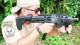 review testamos o kit roni para glock gbb aps