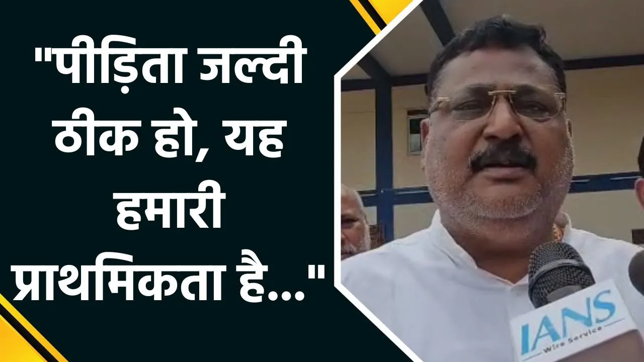 पुरी में किशोरी को जिंदा जलाने की कोशिश, एम्स में पीड़िता का हाल जानने पहुंचे बीजेपी विधायक