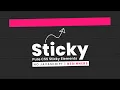 Pure CSS Sticky Elements Scrolling Effects For Beginners No Javascript