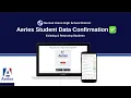 Aeries Student Data Confirmation Process - MUHSD Aeries Parent Tutorial