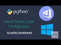 VS code setup for python development Python tutorial in nepali